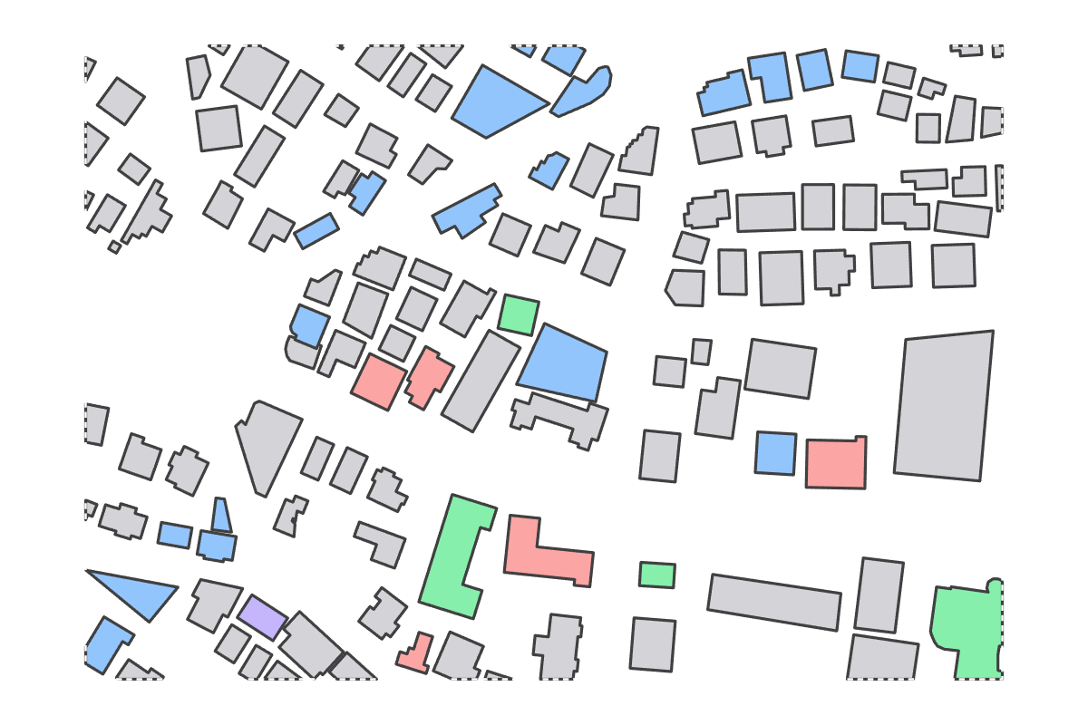 Program breakdown map
