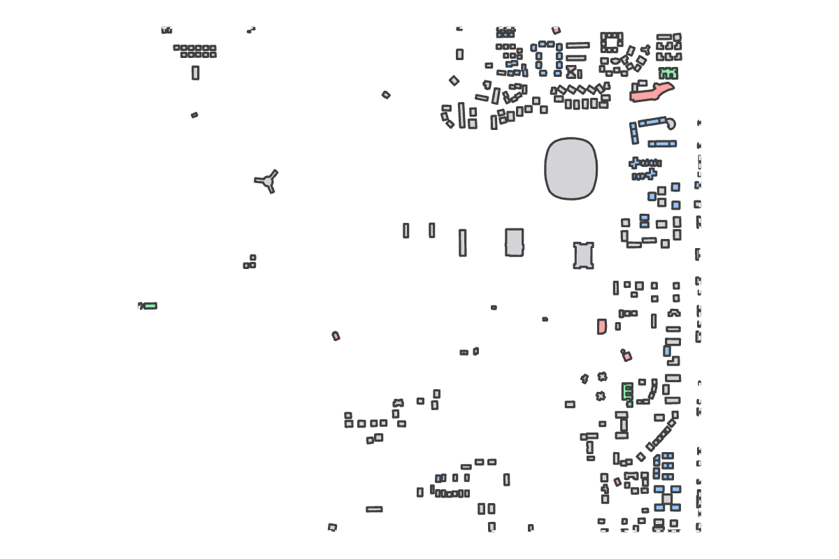 Program breakdown map