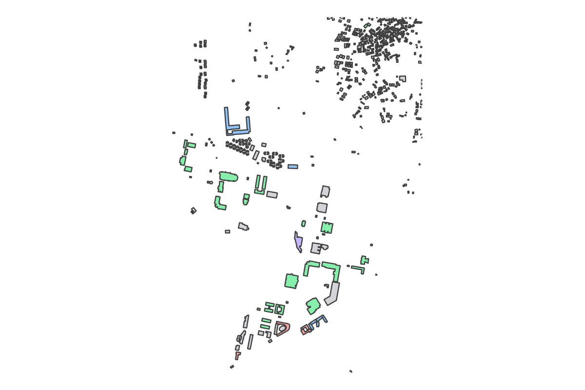 Program breakdown map