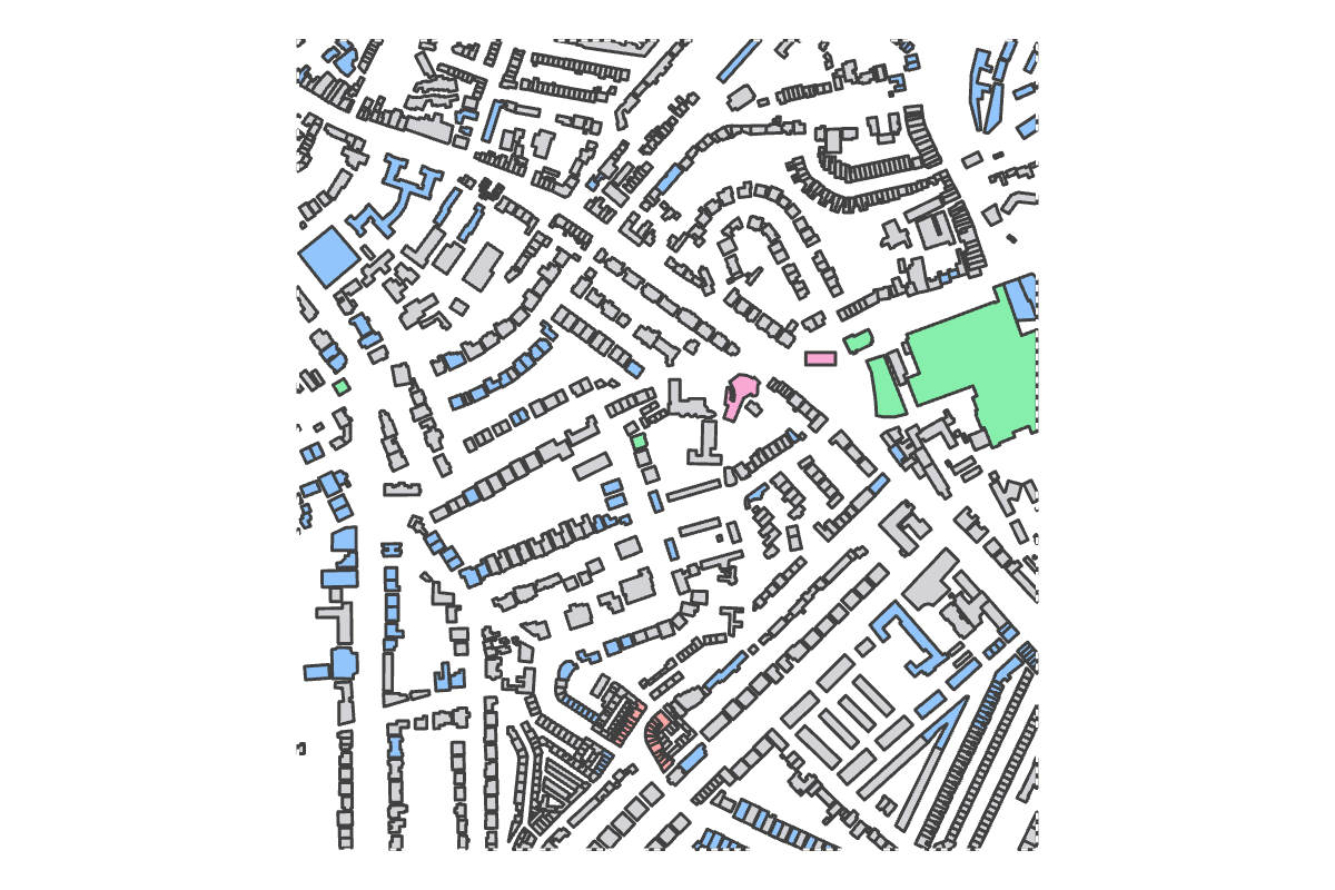Program breakdown map