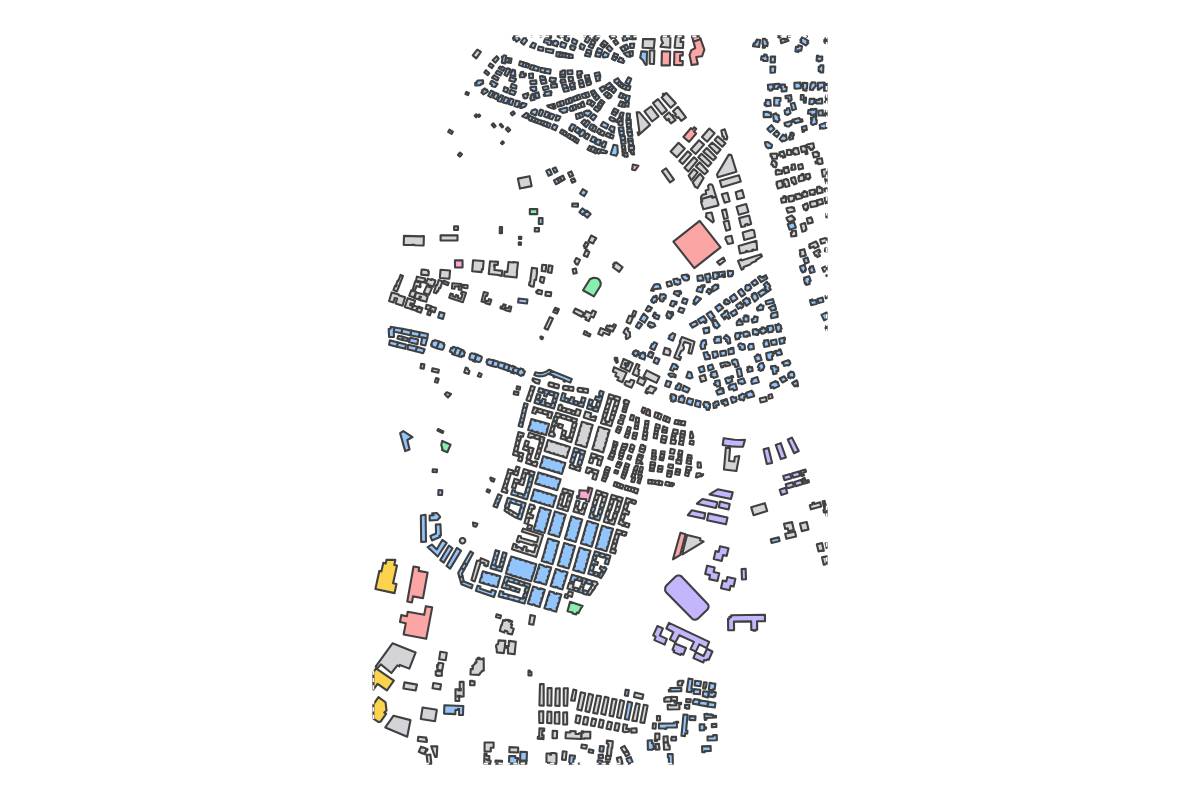 Program breakdown map