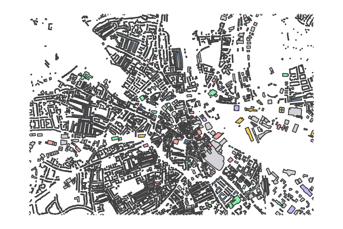 Program breakdown map
