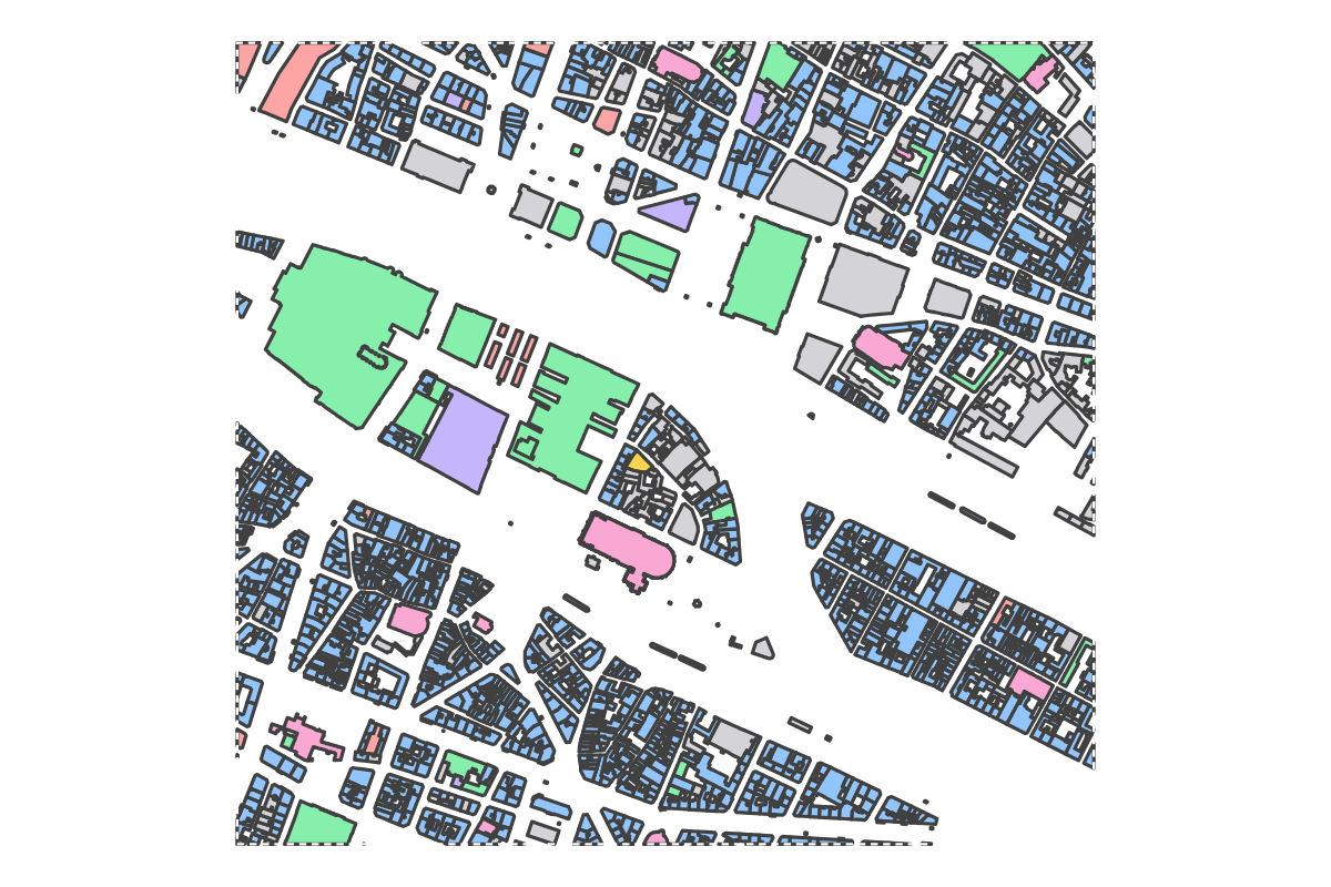 Program breakdown map