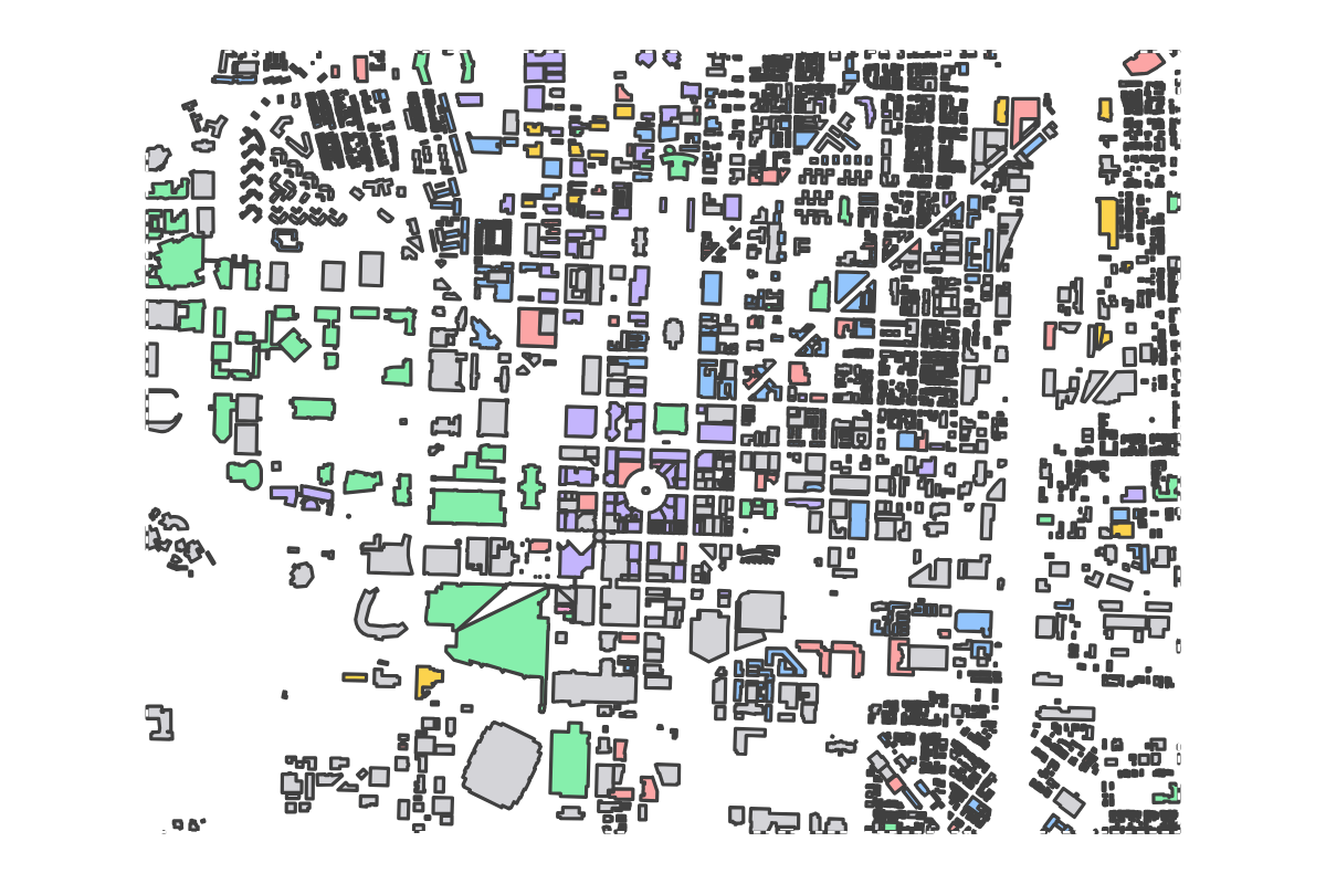 Program breakdown map