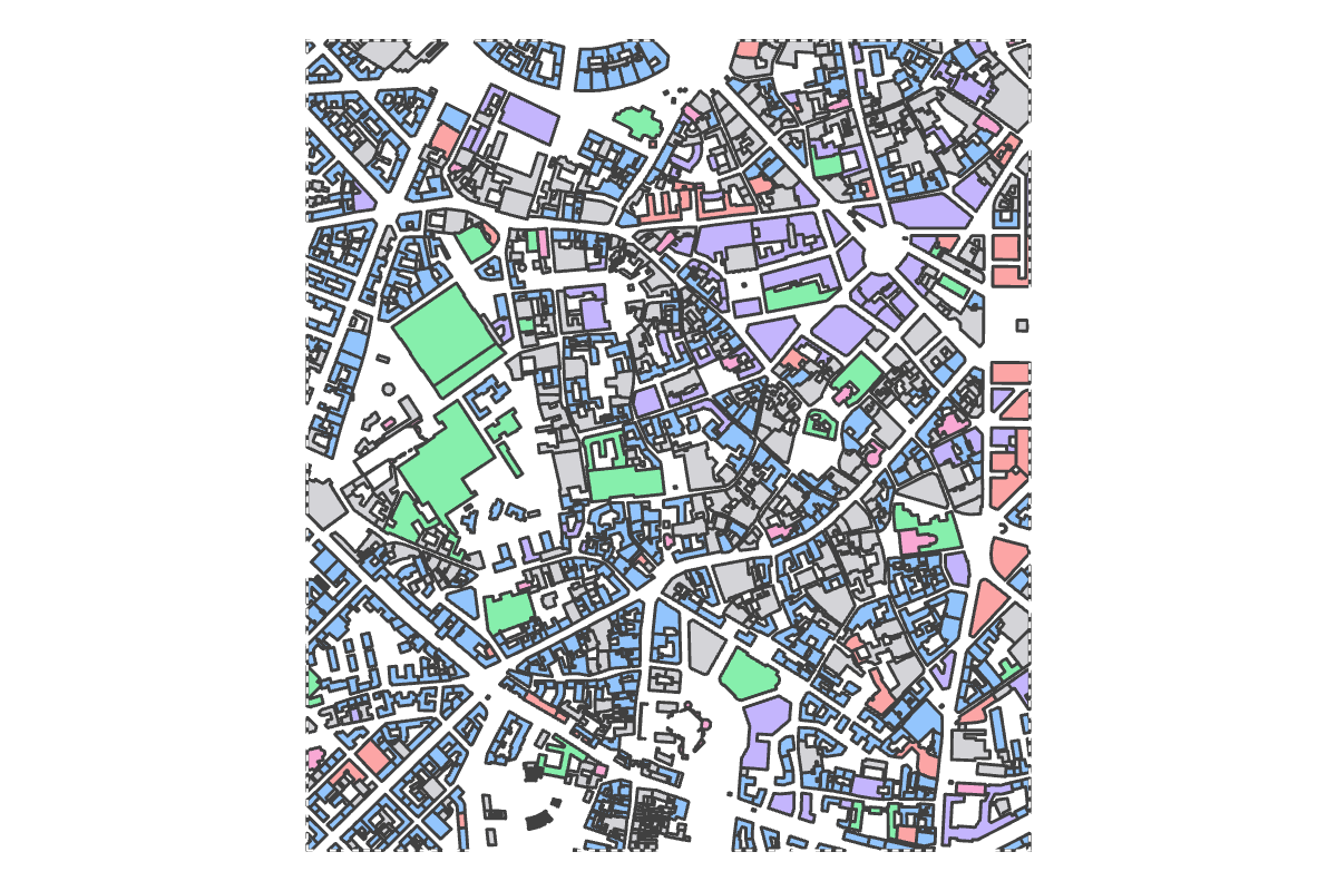 Program breakdown map