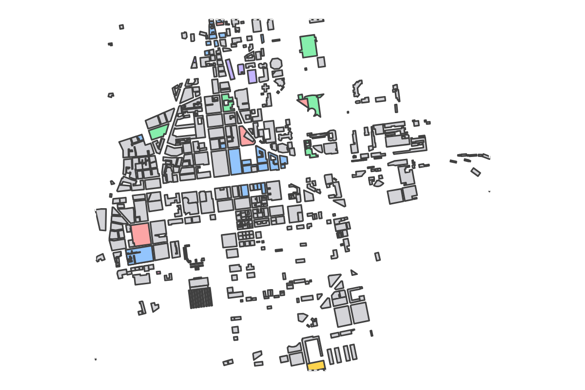 Program breakdown map