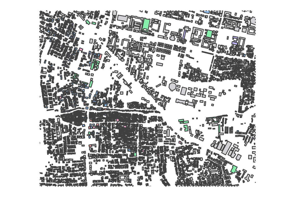 Program breakdown map