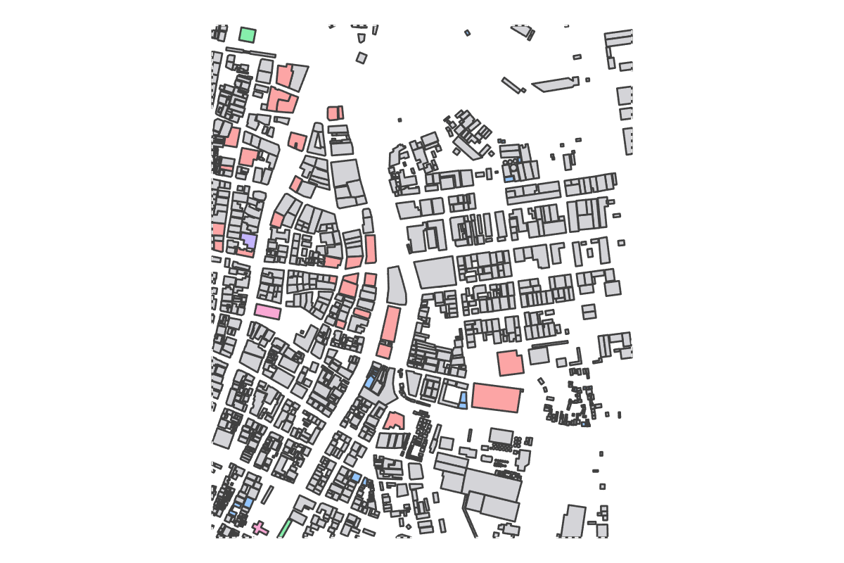 Program breakdown map