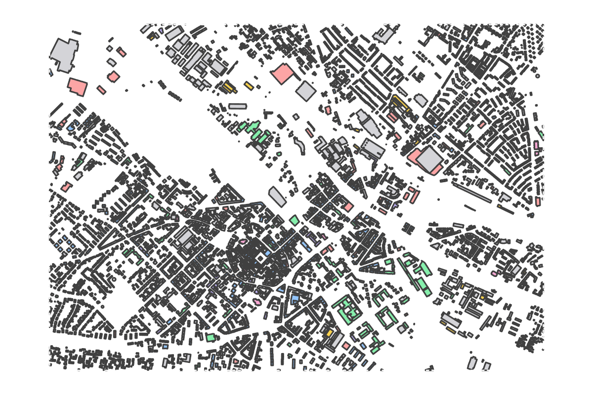 Program breakdown map