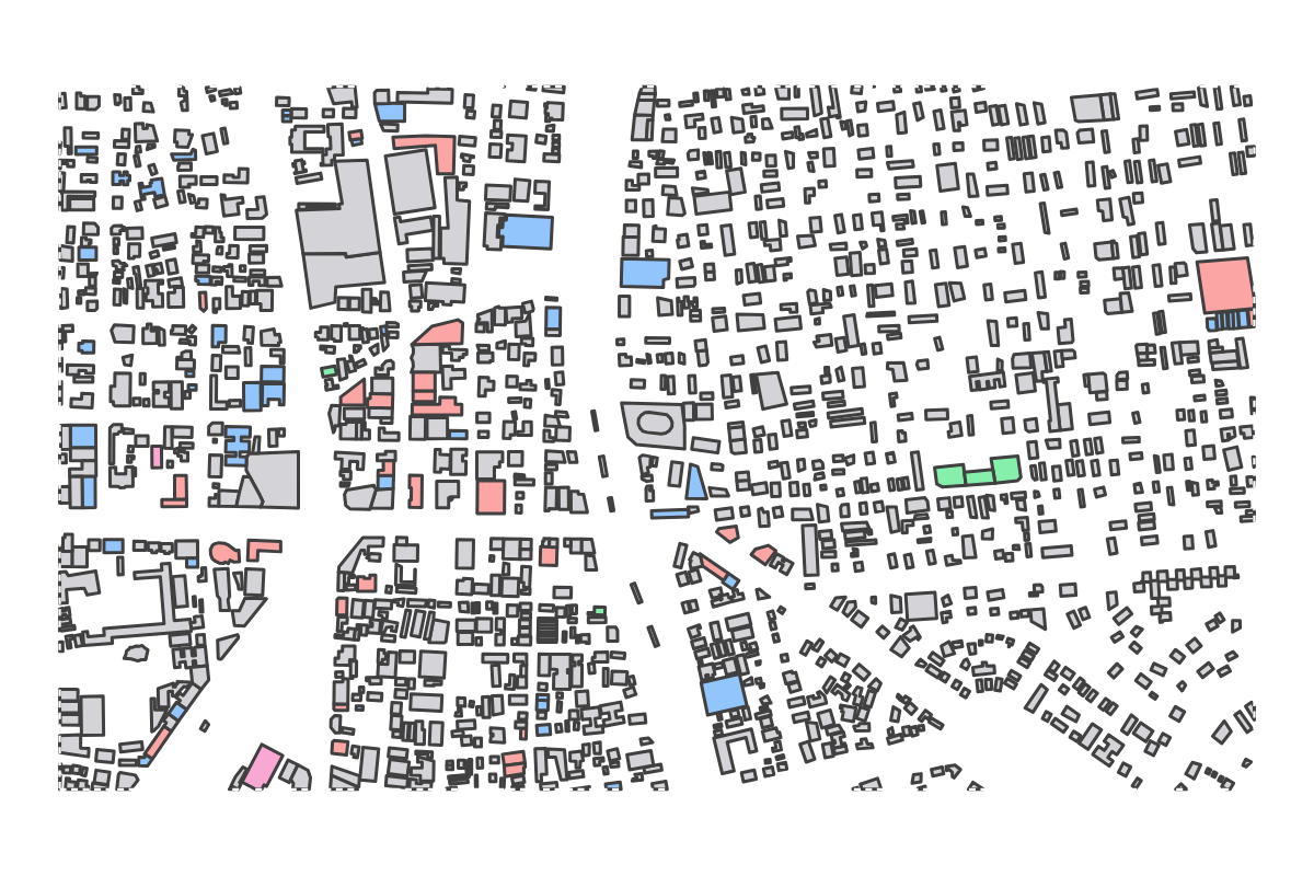 Program breakdown map