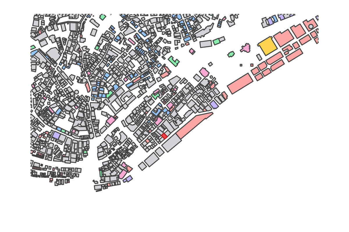 Program breakdown map