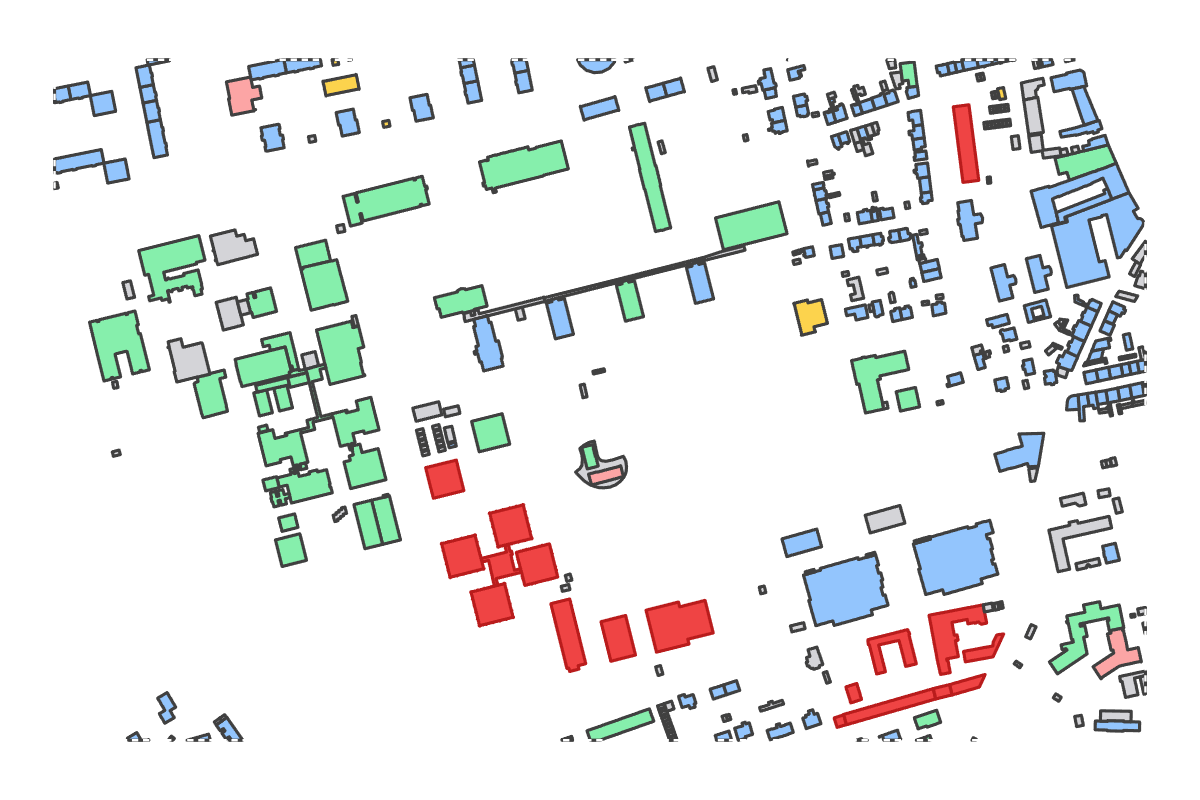 Program breakdown map