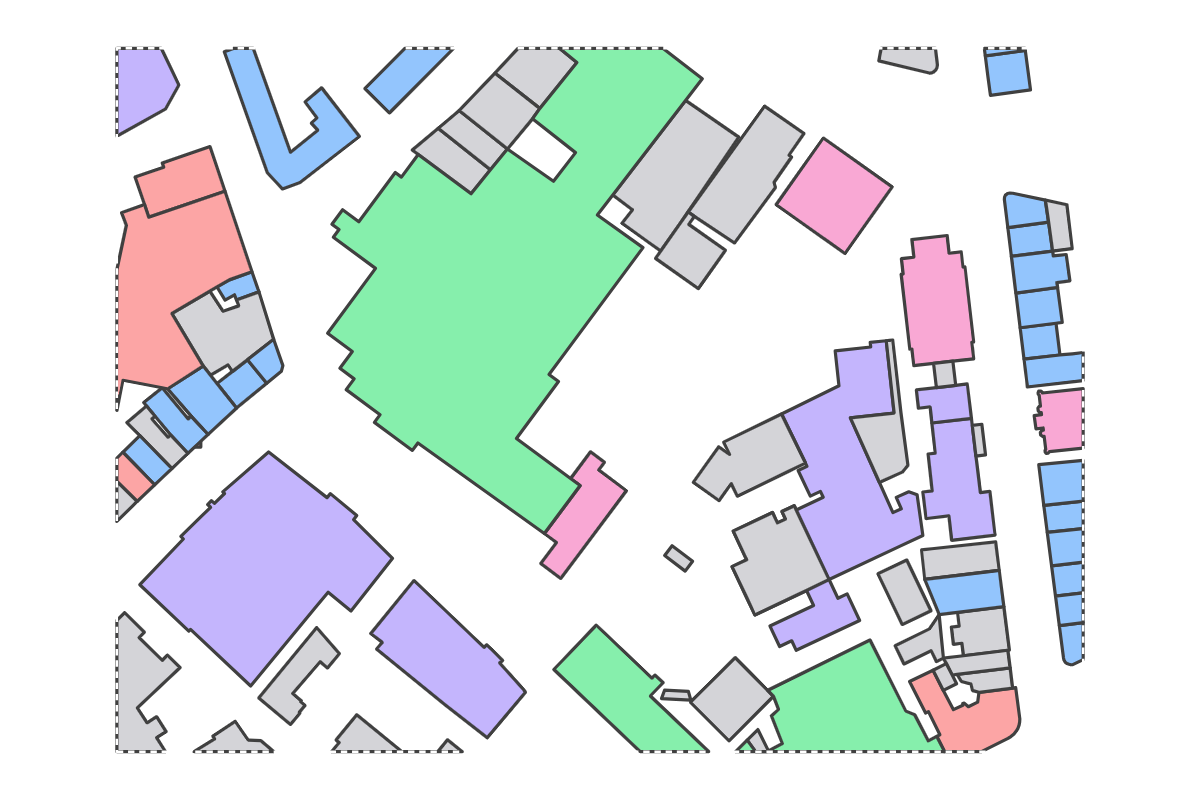 Program breakdown map