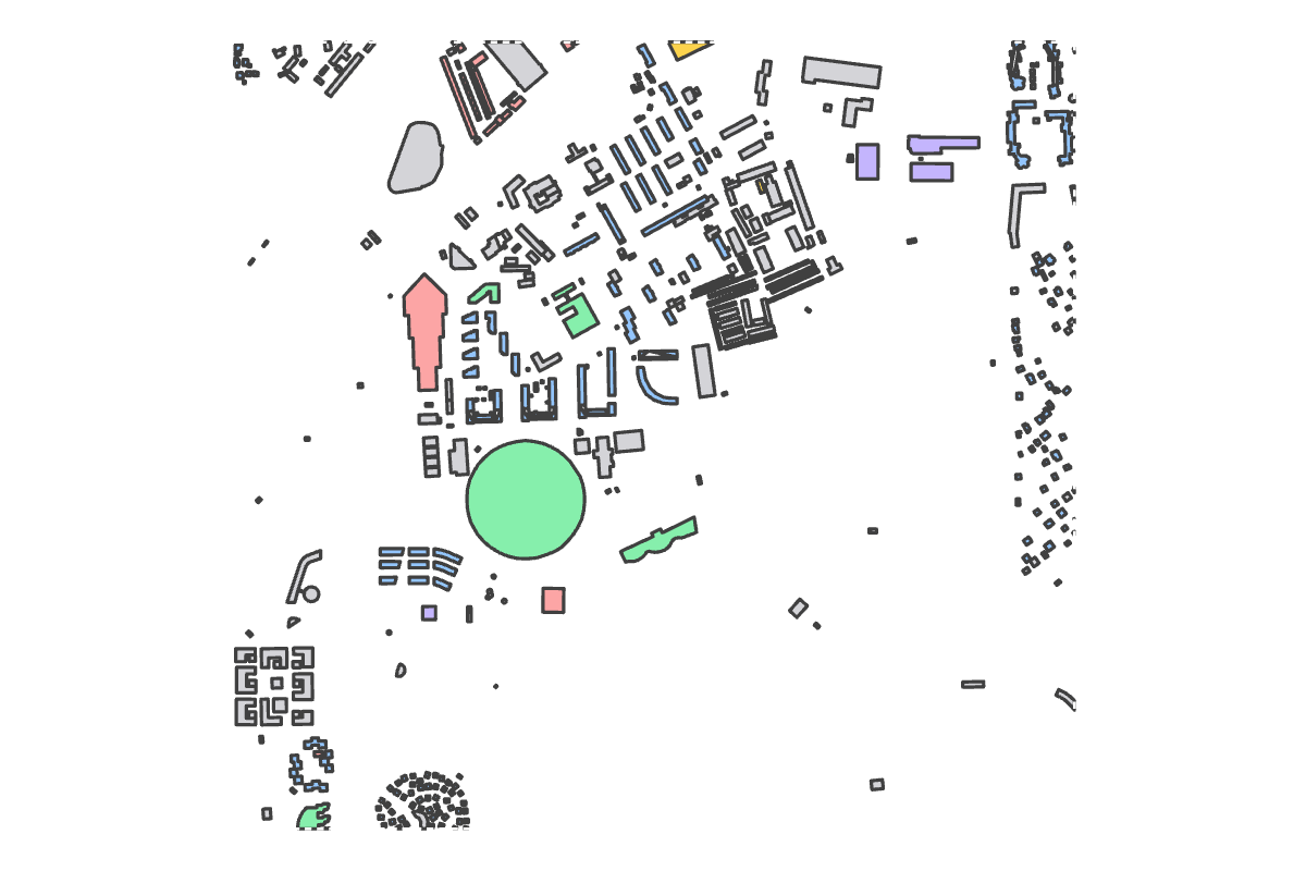Program breakdown map
