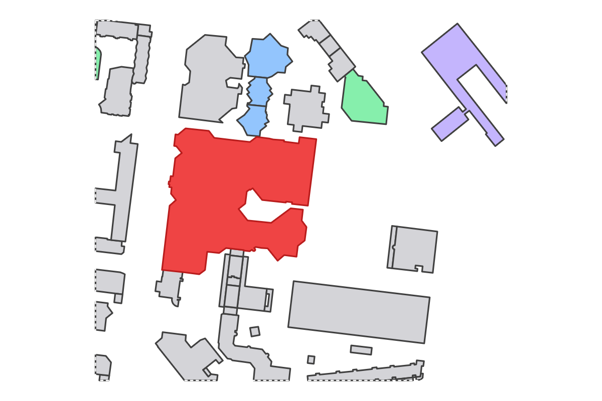 Program breakdown map
