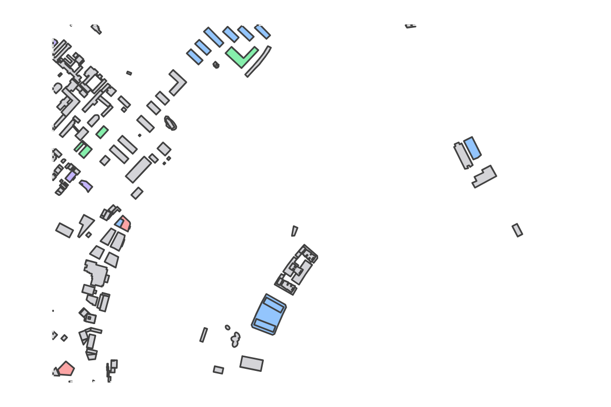 Program breakdown map
