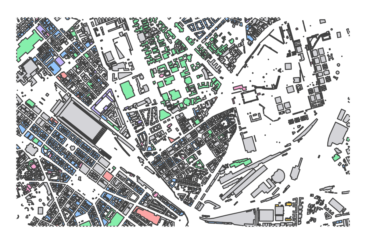 Program breakdown map