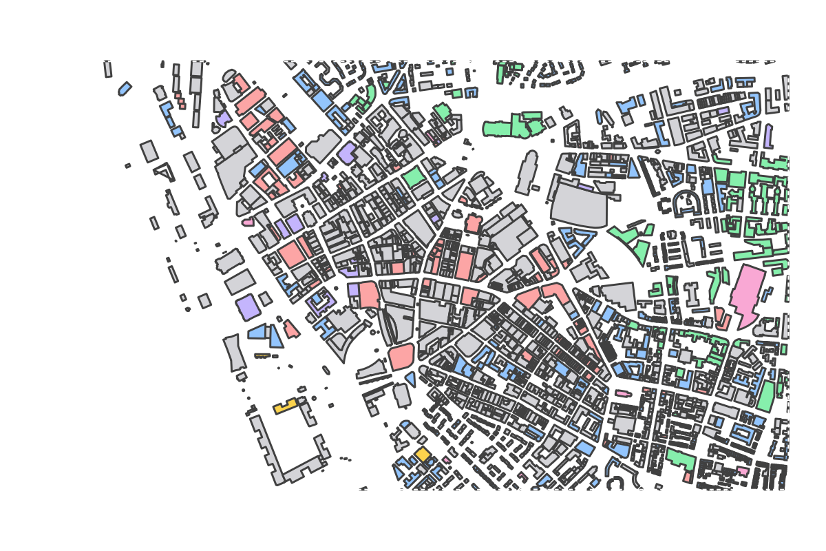 Program breakdown map