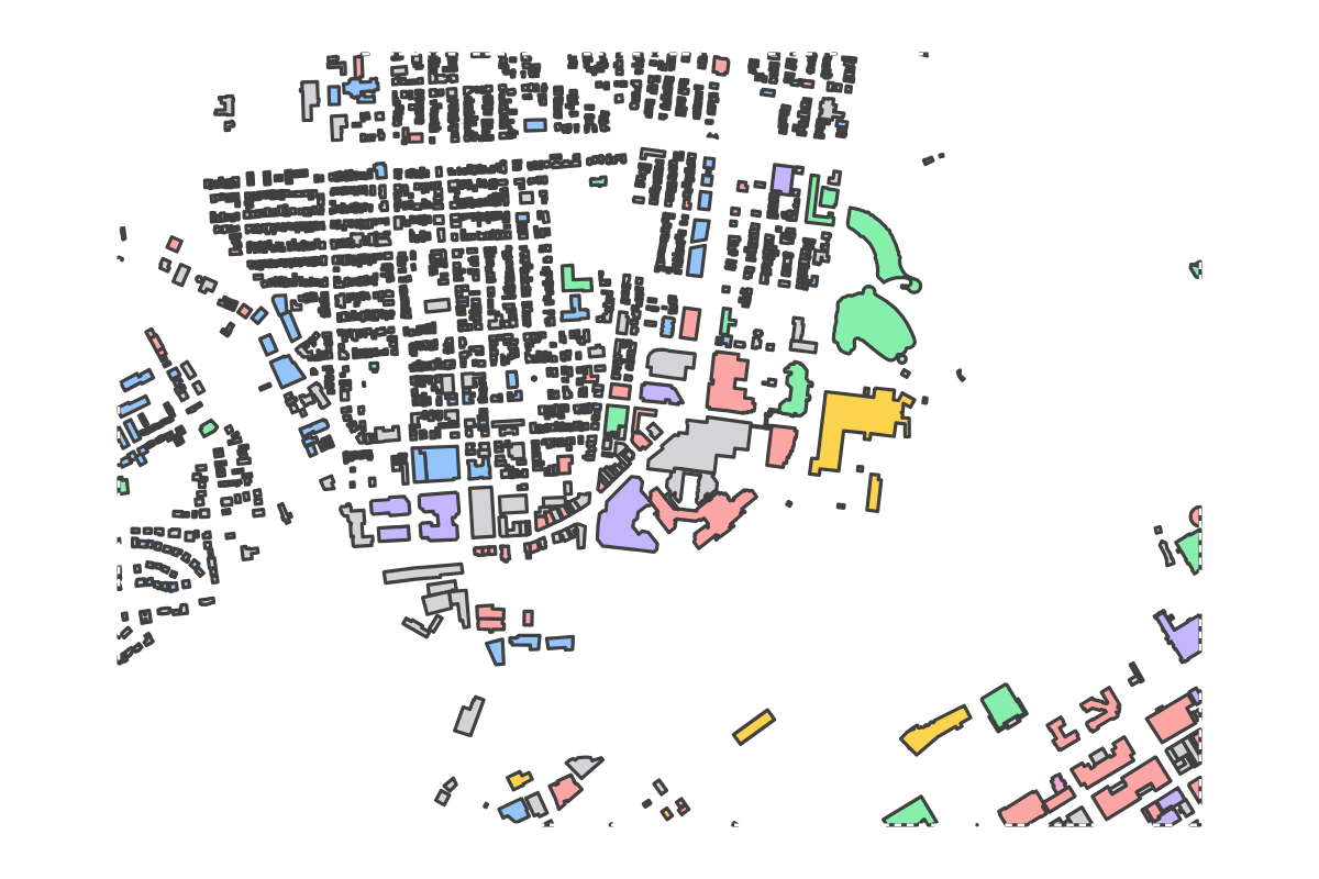Program breakdown map