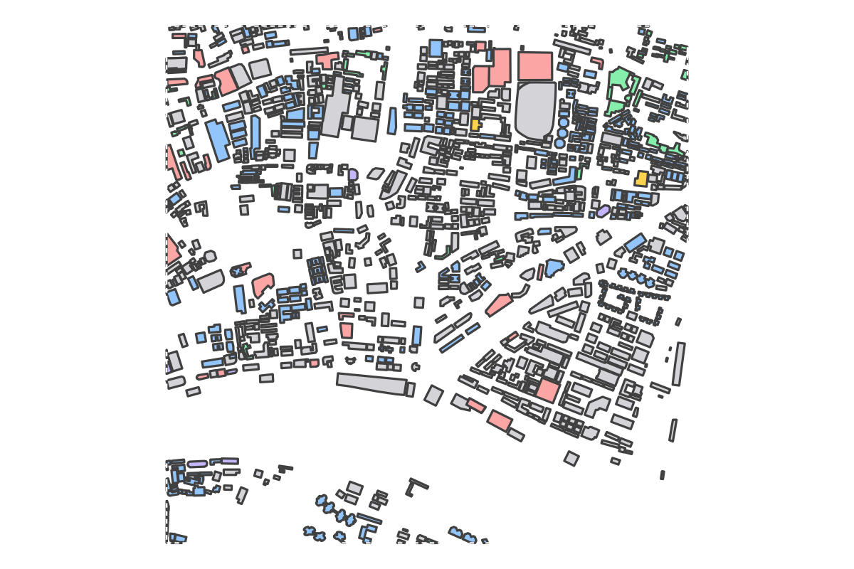 Program breakdown map