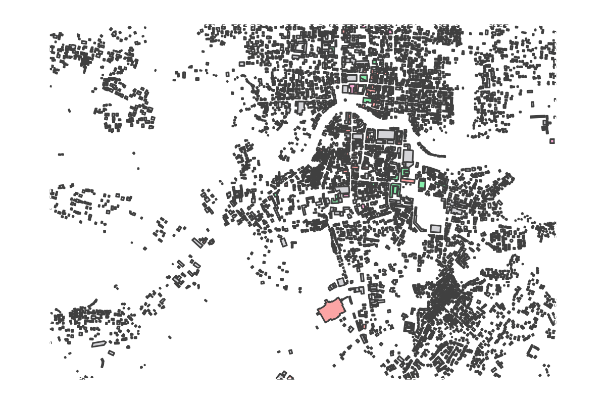 Program breakdown map