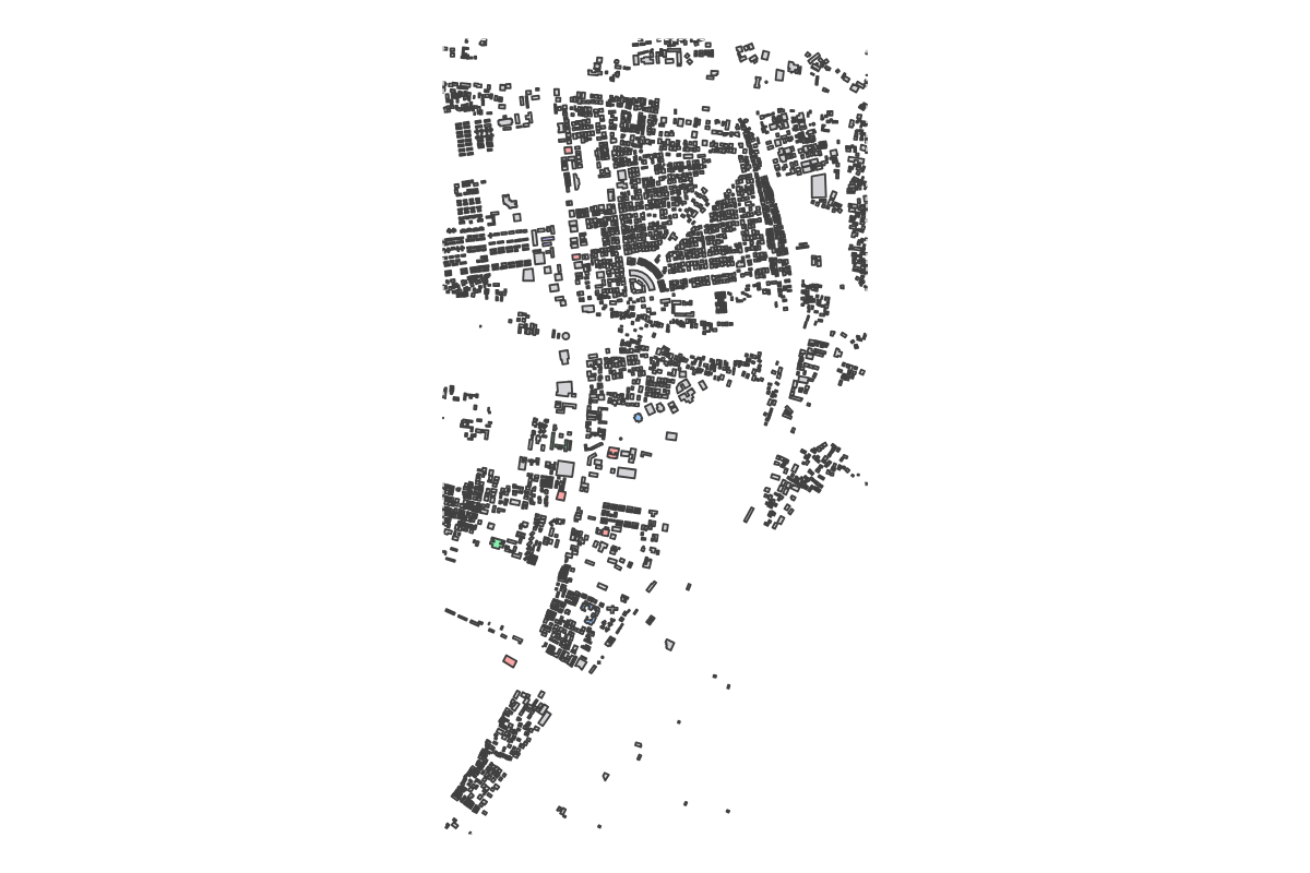 Program breakdown map