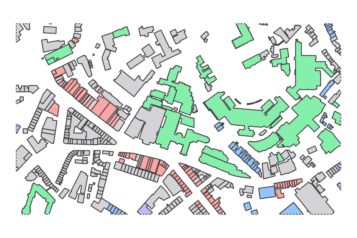 Program breakdown map