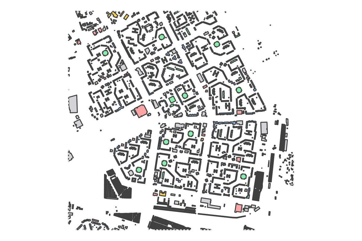 Program breakdown map