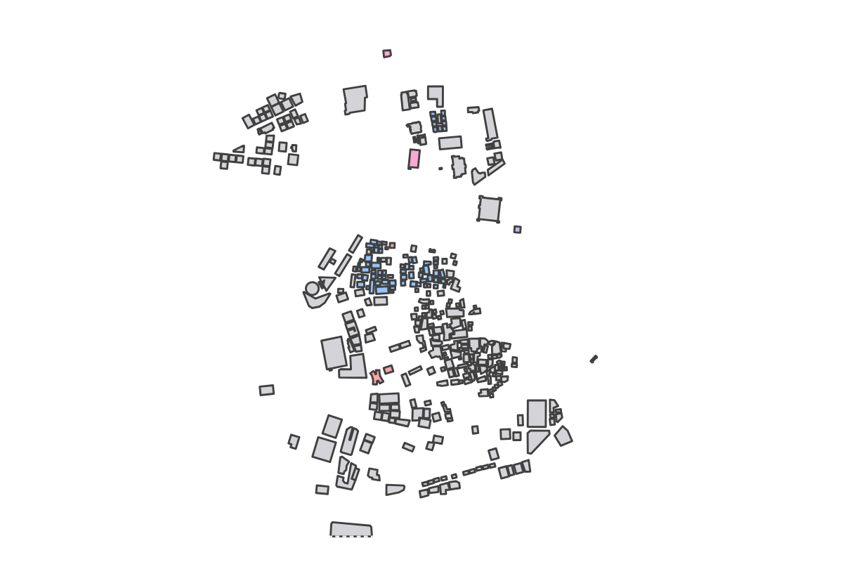 Program breakdown map