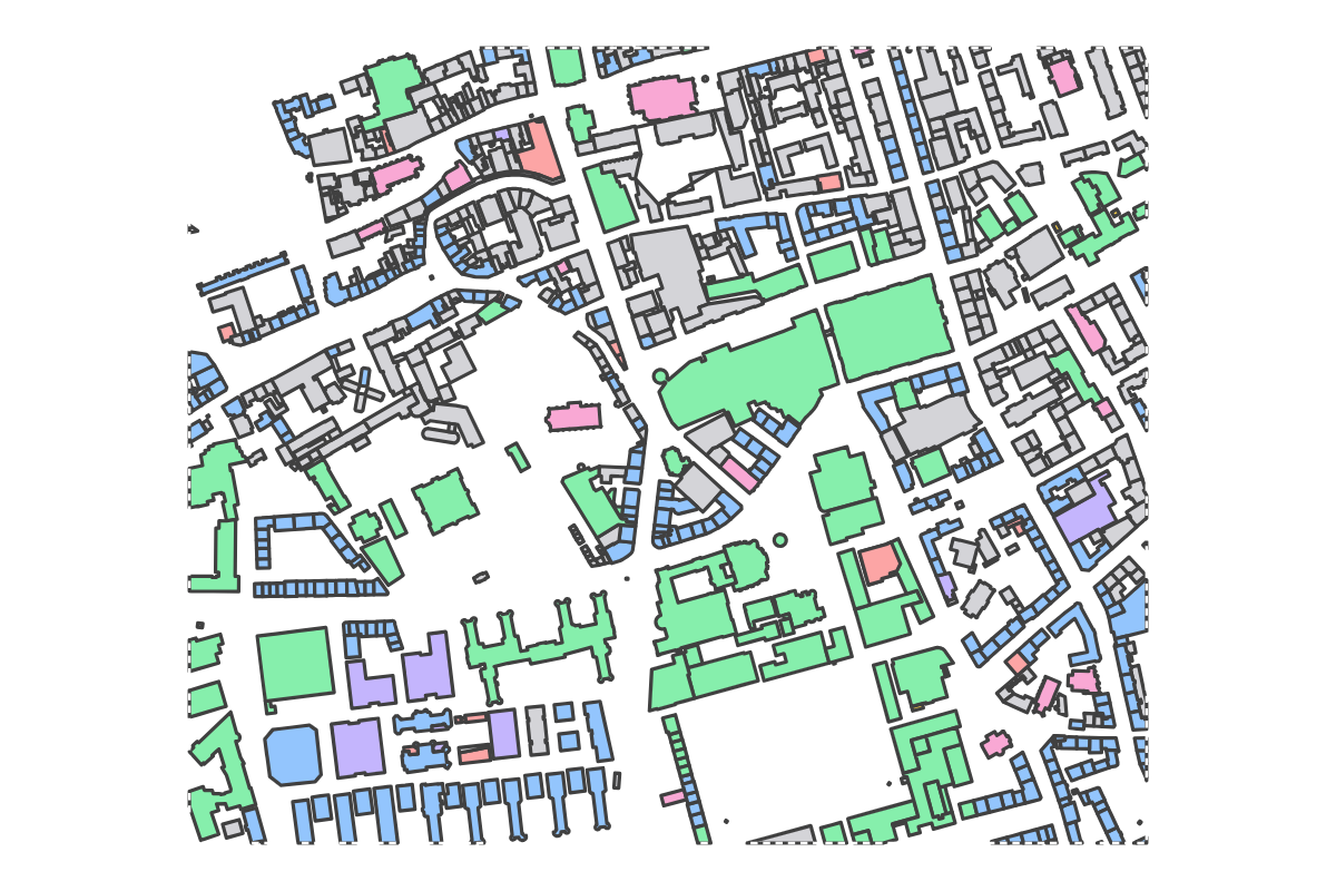 Program breakdown map