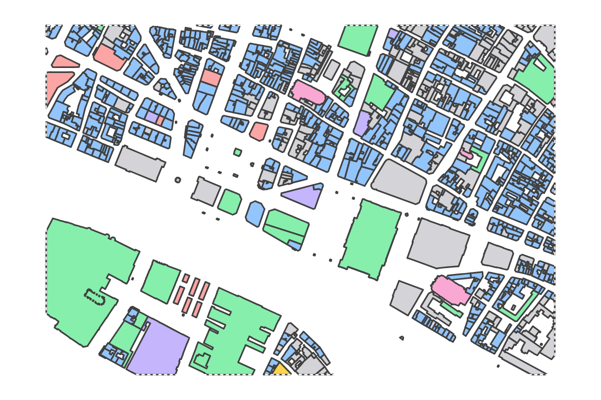 Program breakdown map