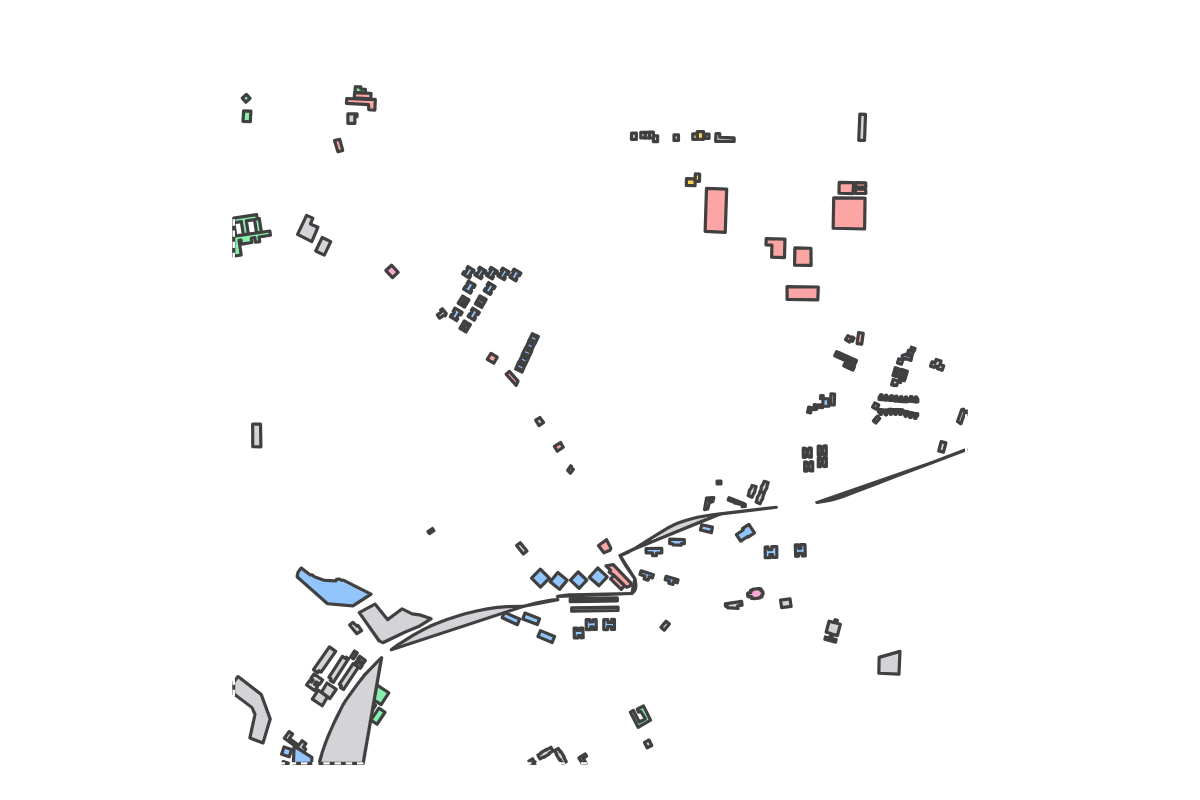 Program breakdown map