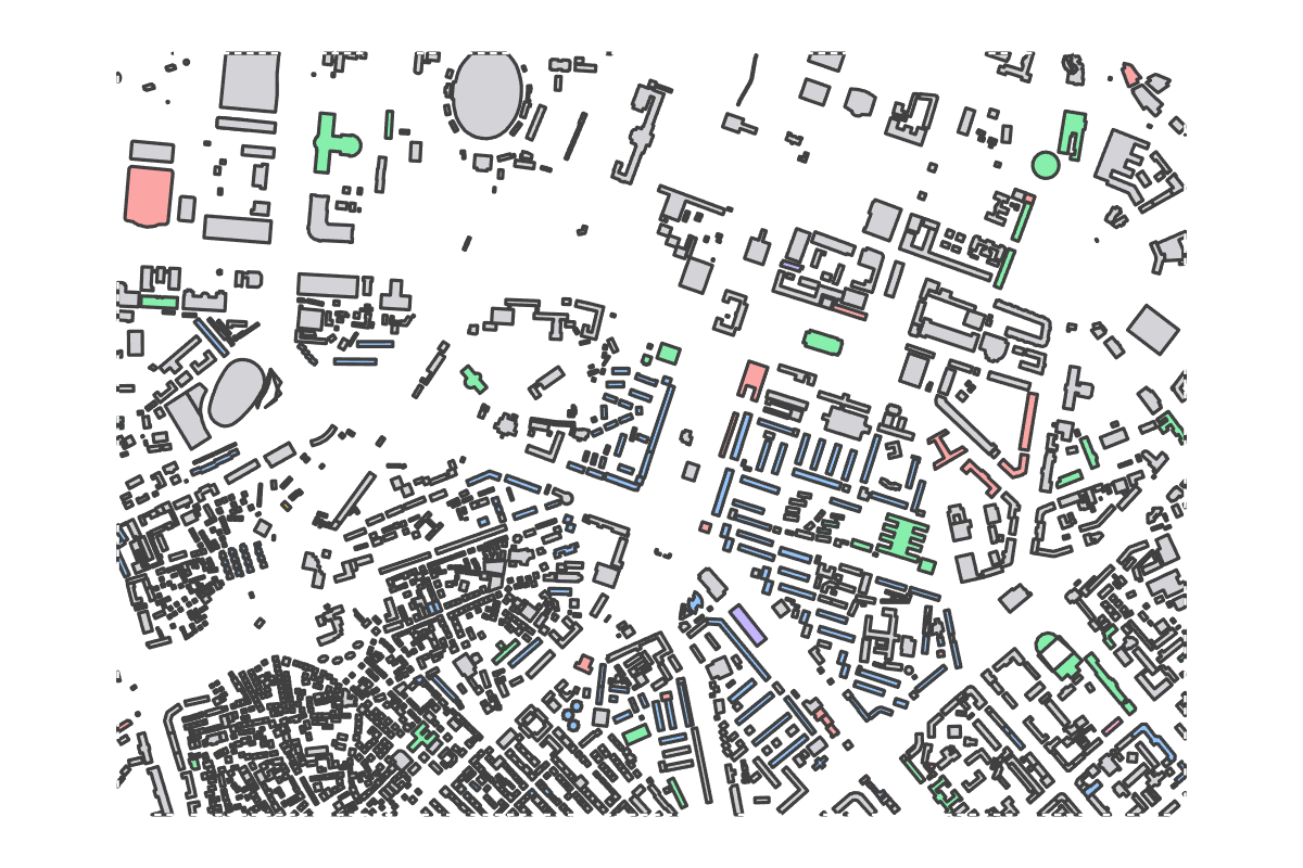 Program breakdown map