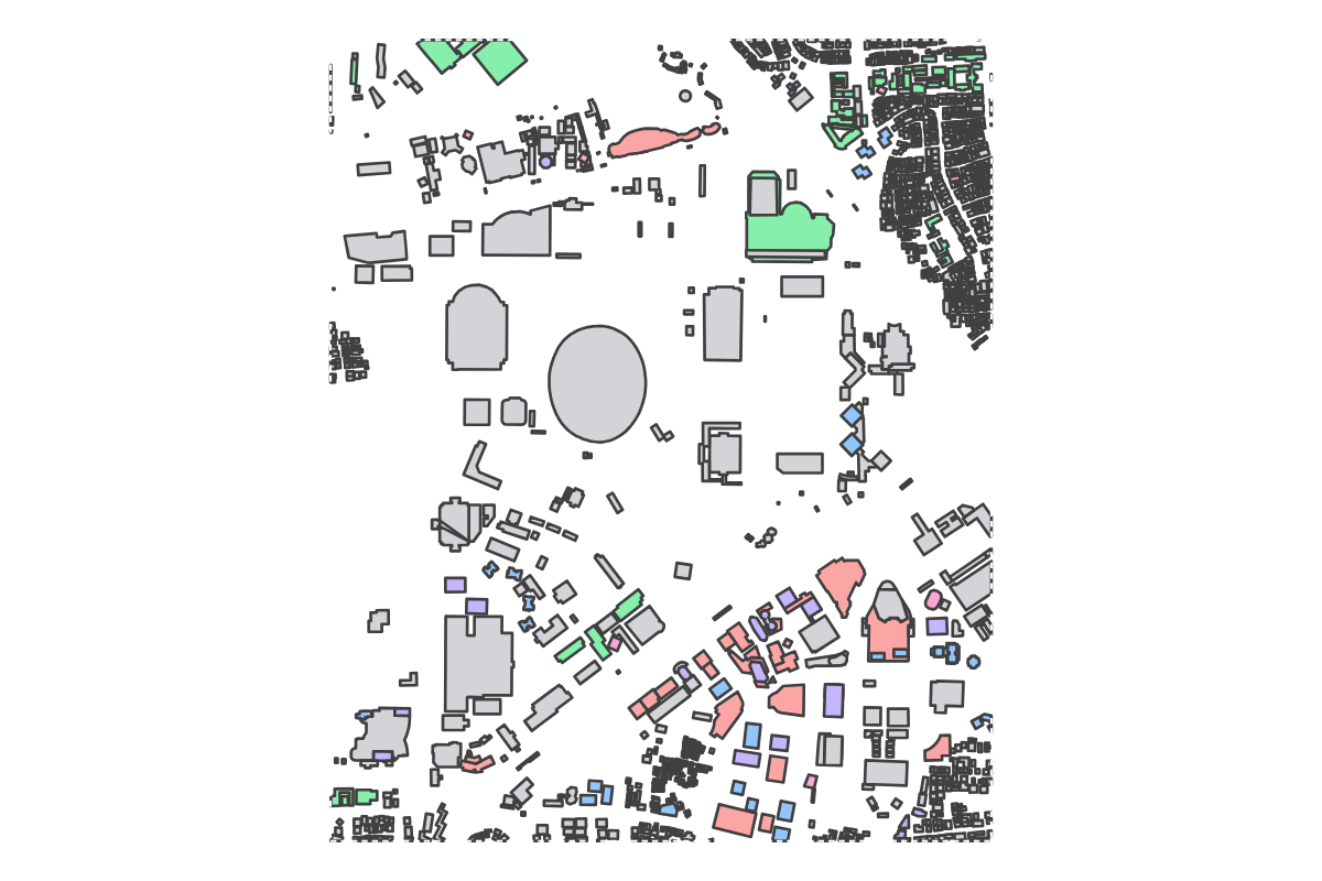 Program breakdown map