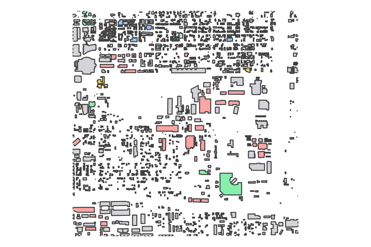 Program breakdown map