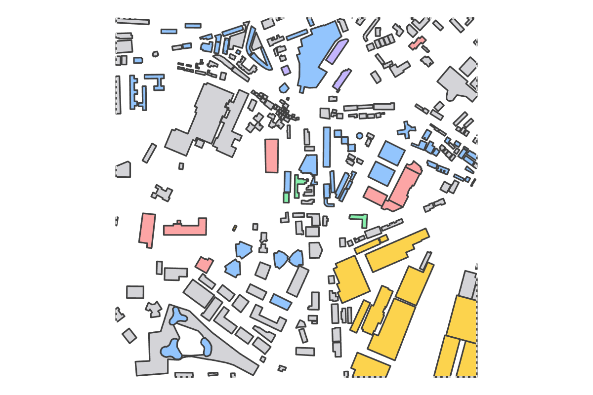 Program breakdown map