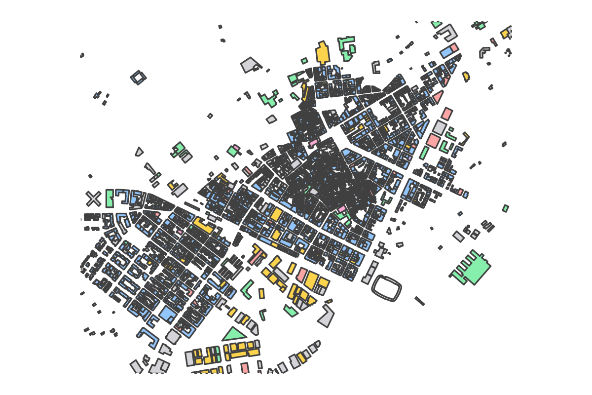Program breakdown map