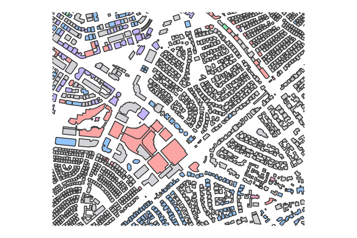Program breakdown map