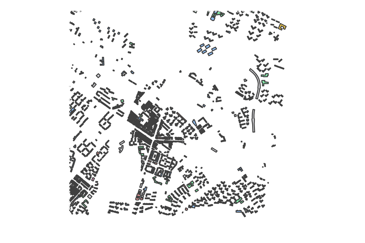 Program breakdown map
