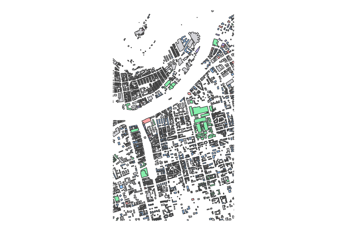 Program breakdown map