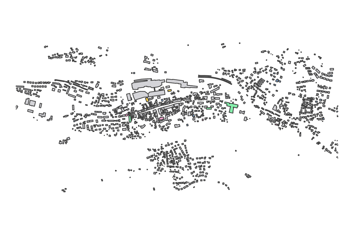 Program breakdown map