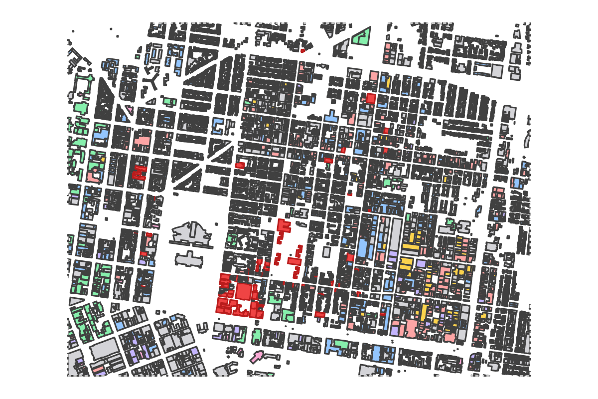Program breakdown map