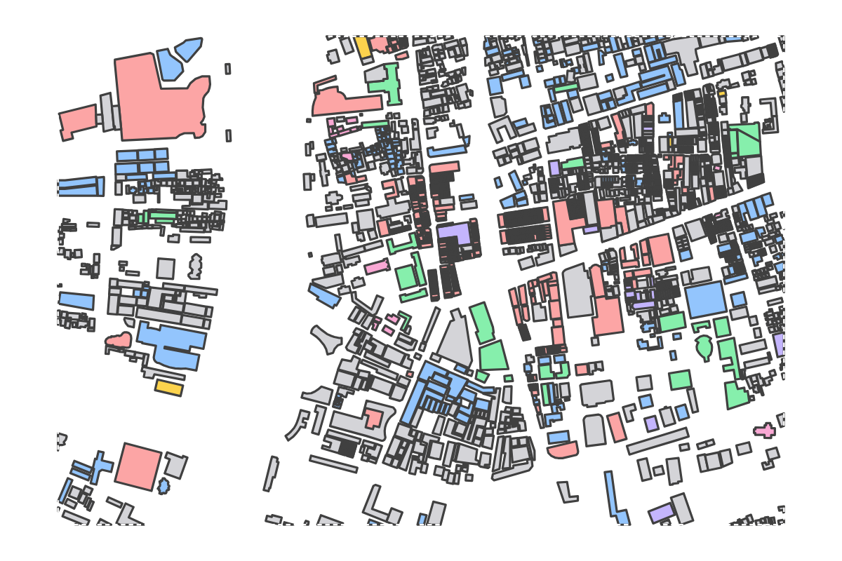 Program breakdown map