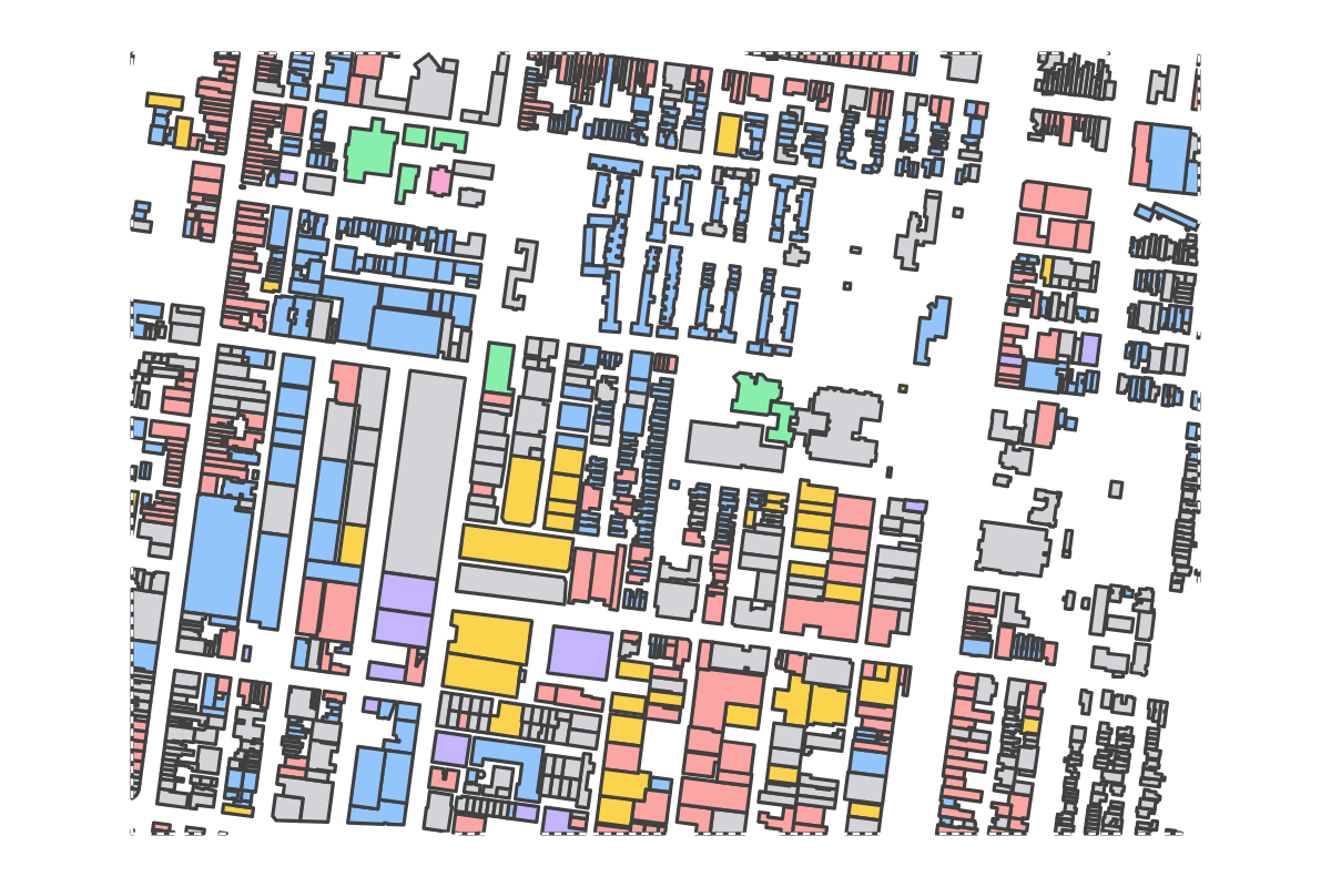 Program breakdown map