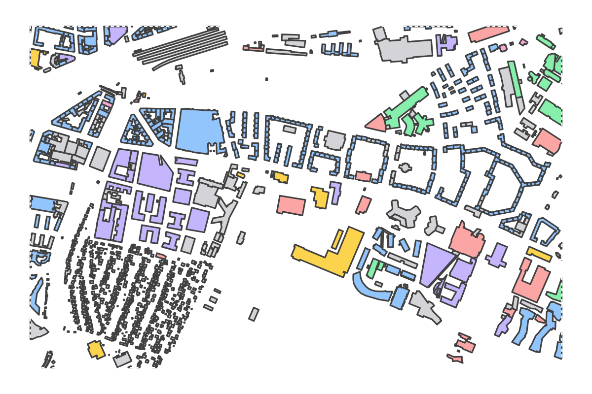 Program breakdown map