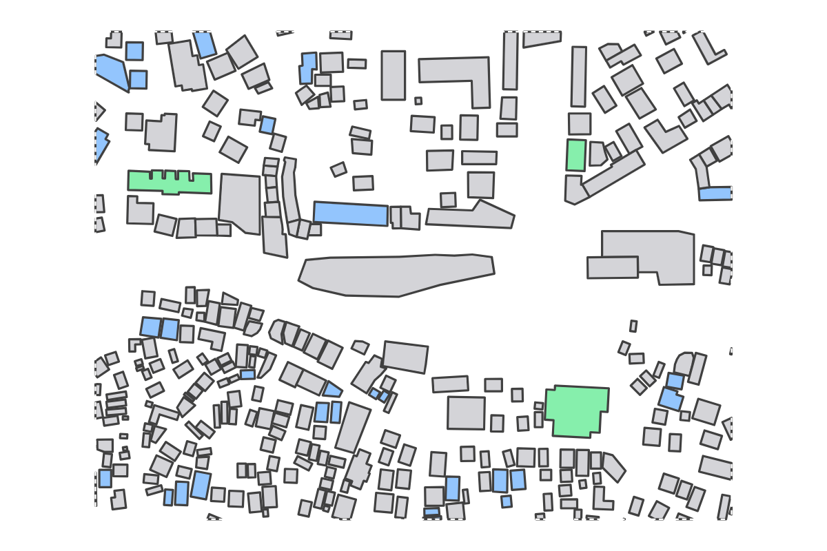 Program breakdown map