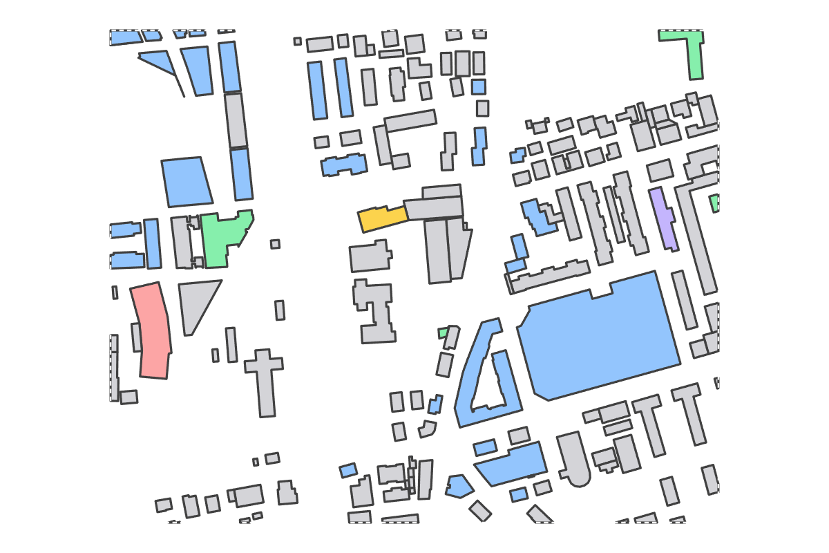 Program breakdown map