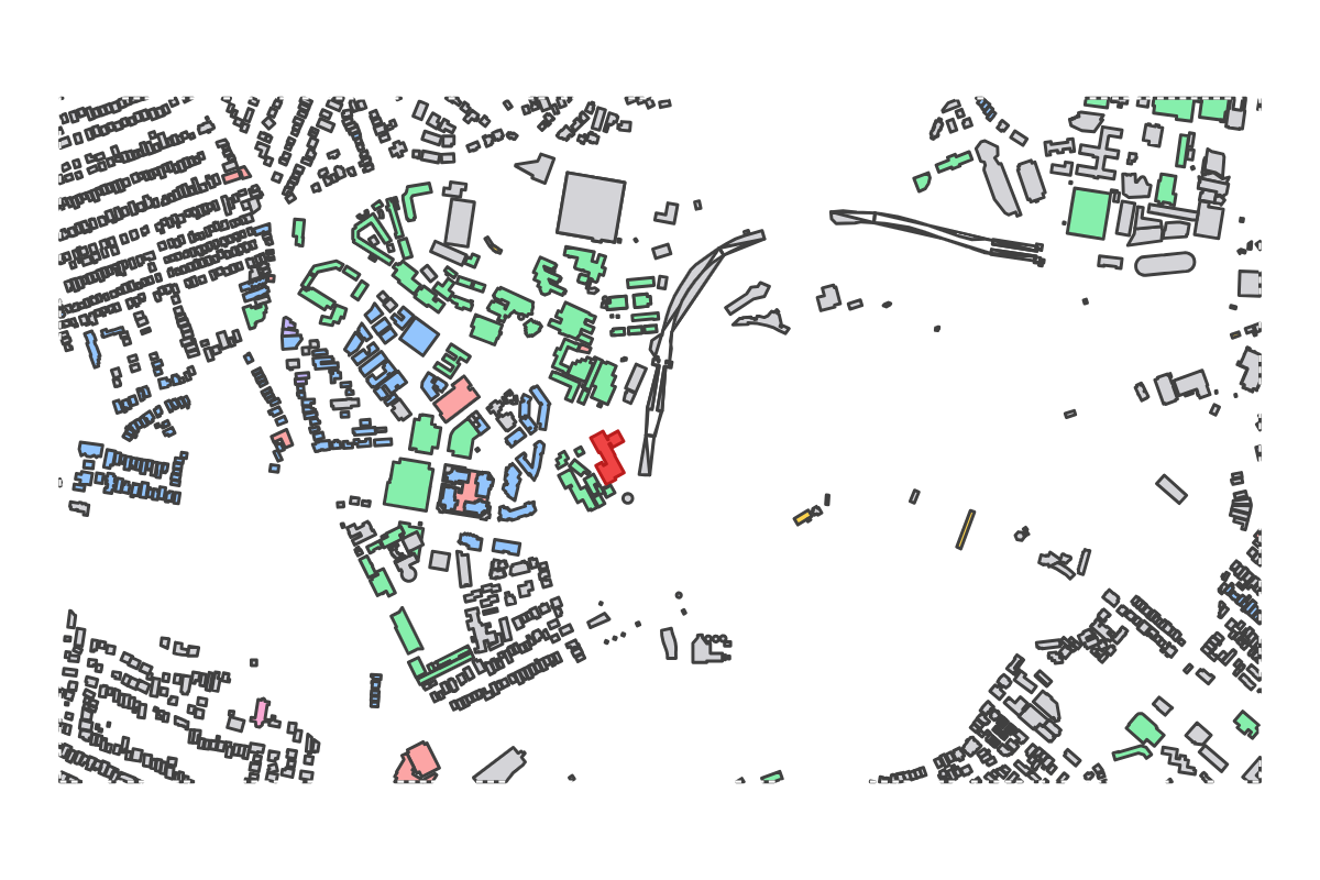 Program breakdown map