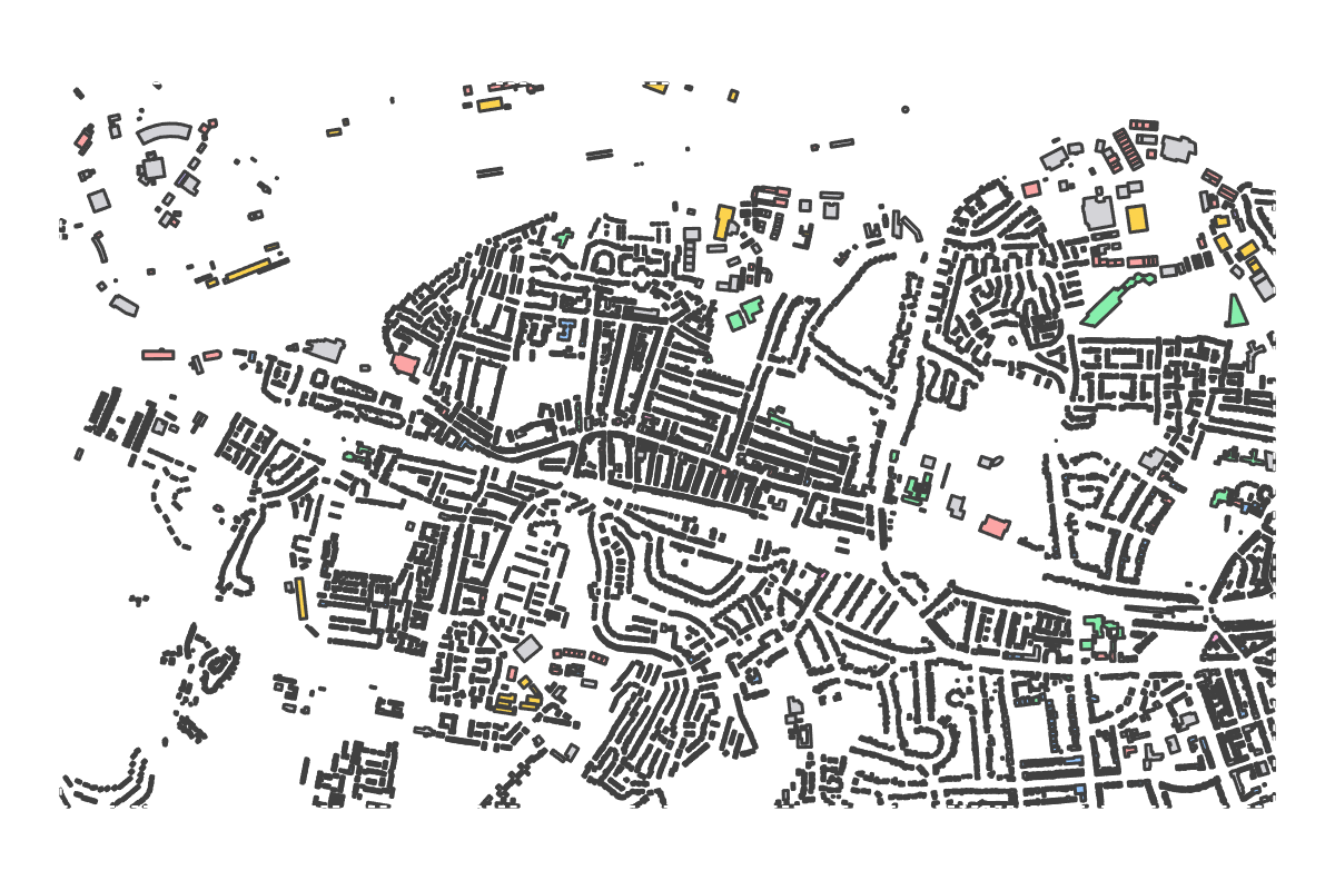 Program breakdown map