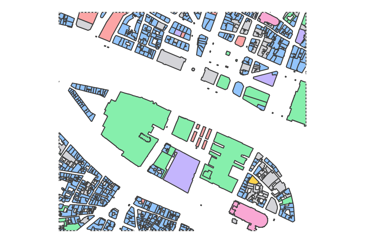 Program breakdown map